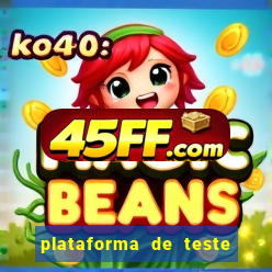 plataforma de teste pg rabbit